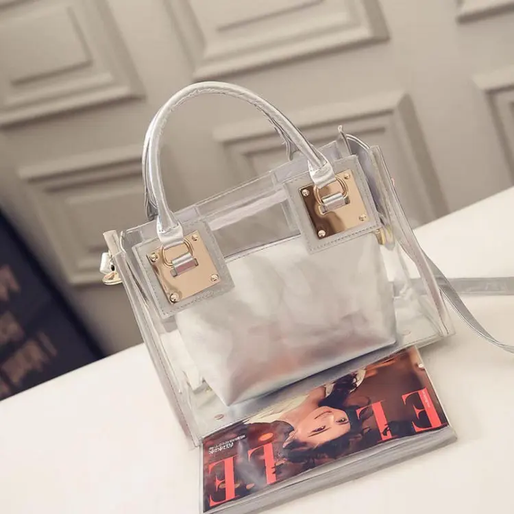 
Sacs main 2021 mini transparency a dos femme pour femm a main cuir logo personnalisable handbags 