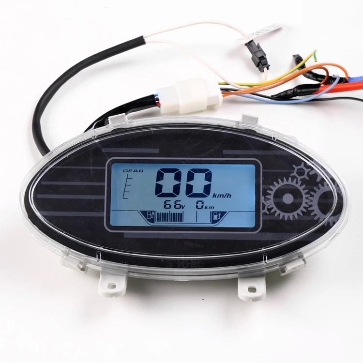 High quality instrument dash board universal digital speedometer for electric motorcycle