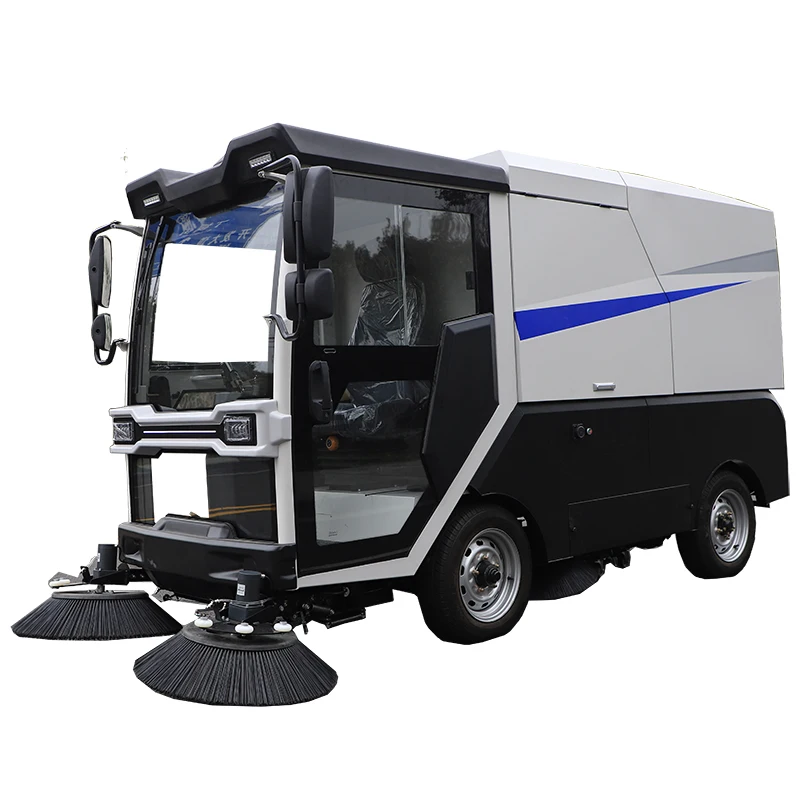 Excellent Quality Ride On Battery Power Street Cleaning Equipment Automatic Floor Sweeper Road Sweeper