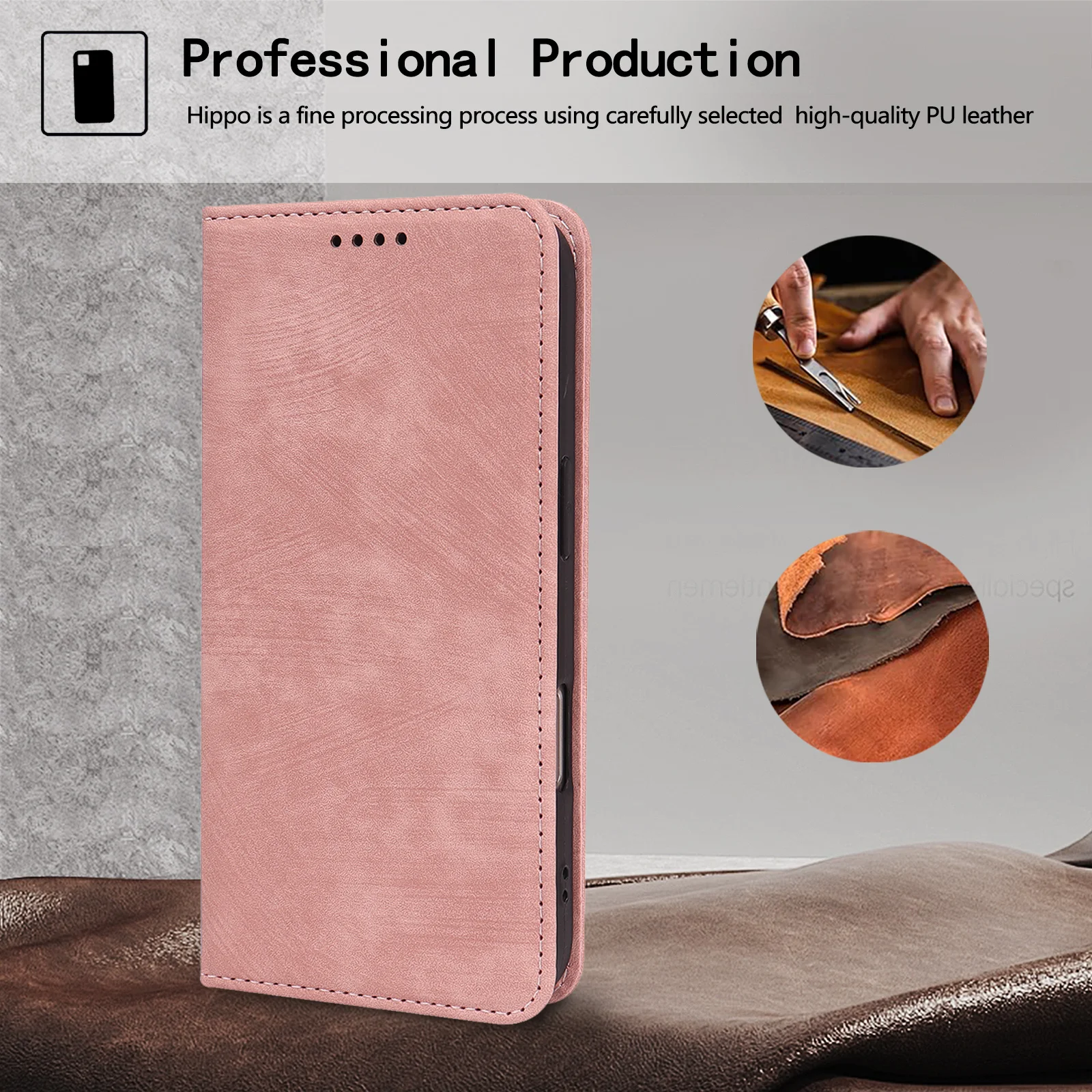 Fashion Leather Purse Bag Flip Cover For Sony Xperia 1 V10 VI 5 IV with Magnetic Card Holder Shockproof Mobile Phone Cases