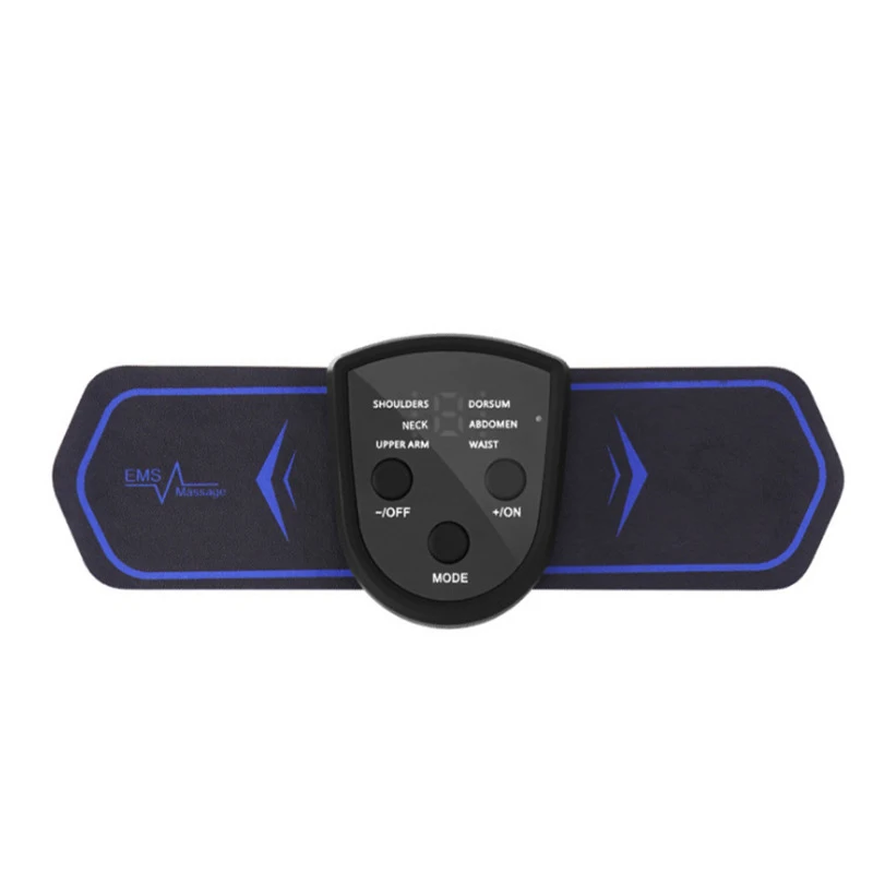 Wireless Mini TENS Machine Charging Tension Massager Back Pain Relieves Sciatica Arthritis on the Neck and Shoulders of the EMS