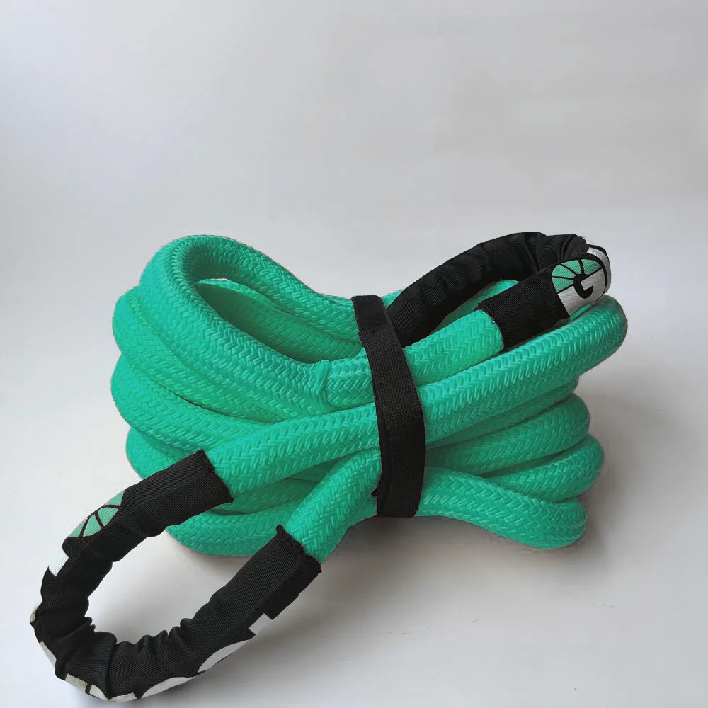 6m 9m Soft Shackle recovery Rope large strength kinetic recovery rope