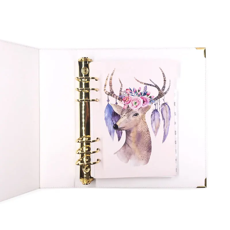 Папка-Обложка для документов с принтом в клетку