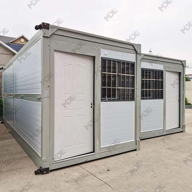 40 Ft Flat Pack Shipping Container Two Bedroom Prefab Container House