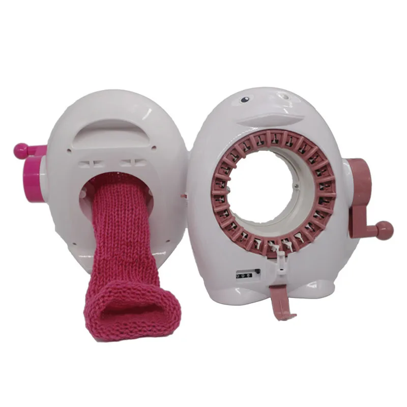 Needle Flat Knitting Machine Top Quality China Diy Circular Knitting Parents Kids EB Socks Making Machine Warp Machine Mini