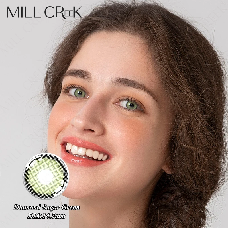 Mill Creek big eye contact lens color contact lens yearly cosmetics soft colored eye contacts makeup wholesale