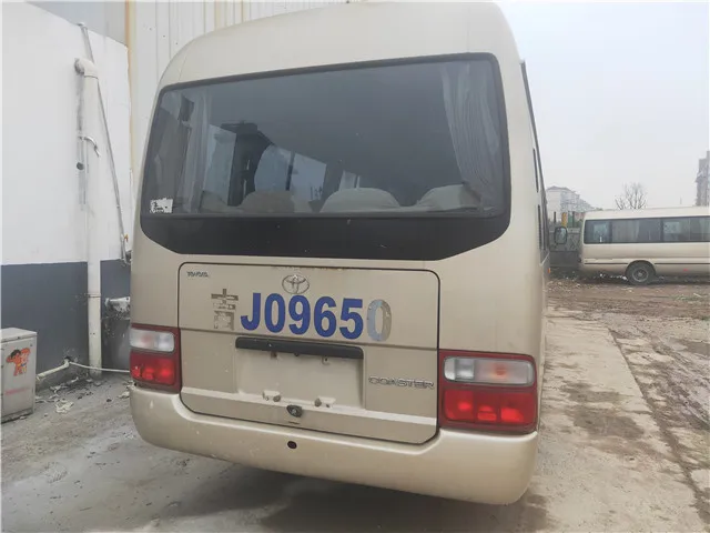 Low price toyota coaster bus used city bus