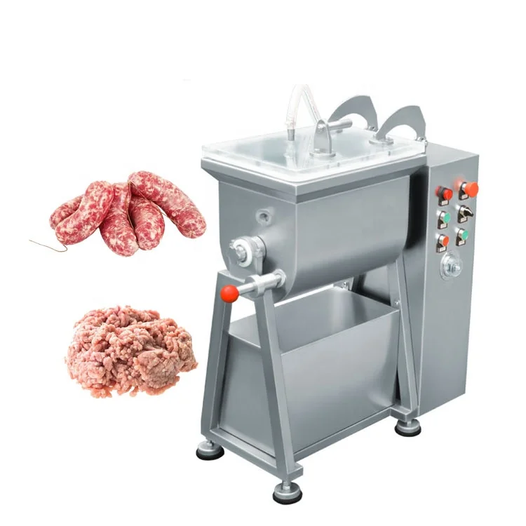 Mezclador de carne Electric meat stuffing mixing machine sausage meat blender machine hot dog used meat mixer