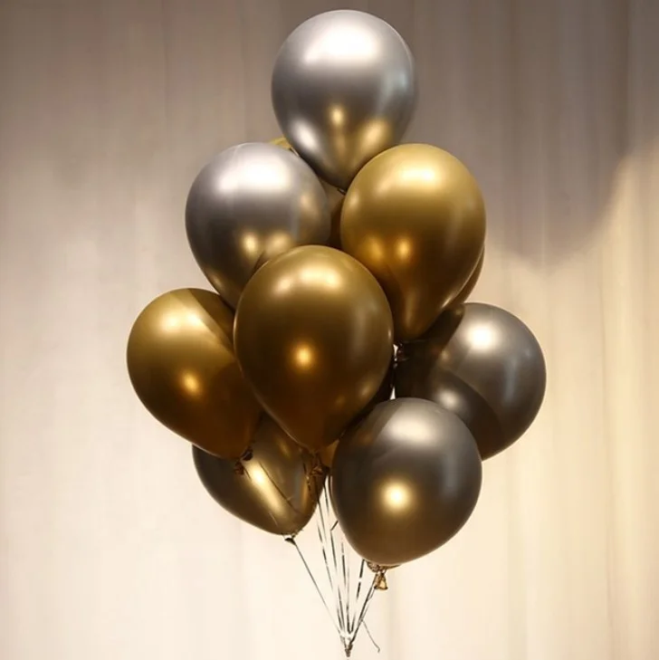 Garnet Red Chrome Gold Latex Balloons DIY Balloon Arch Garland for Birthday Baby Shower Wedding Party Decoration