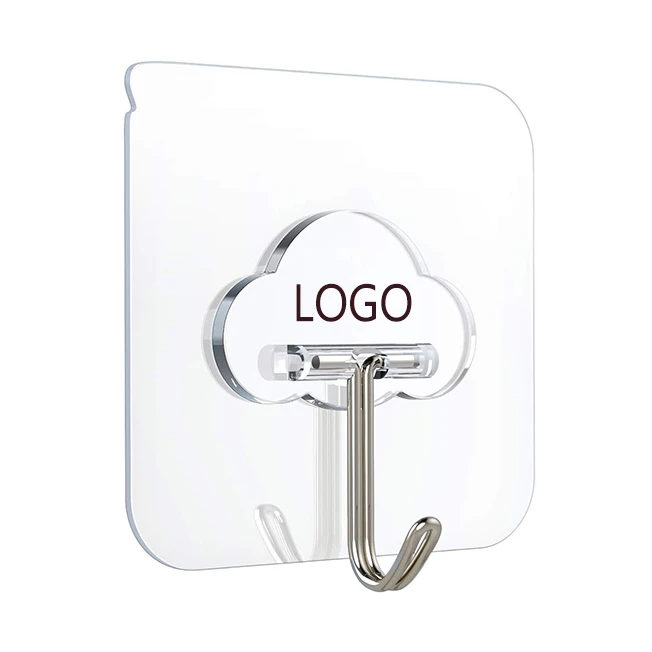 Wholesale Strong Adhesive Door Wall Hanger Hooks Suction Heavy Load Wall Storage Sucker Kitchen Bathroom Transparent Wall Hook