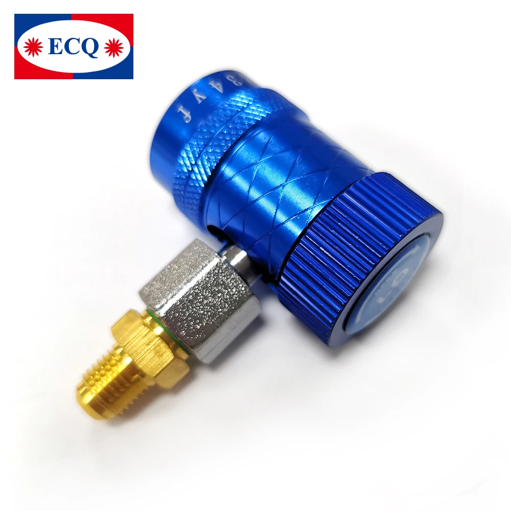 R1234YF to Low Side Quick Coupler Auto Refrigerant hose Adapter Factory Sale Quick Connector