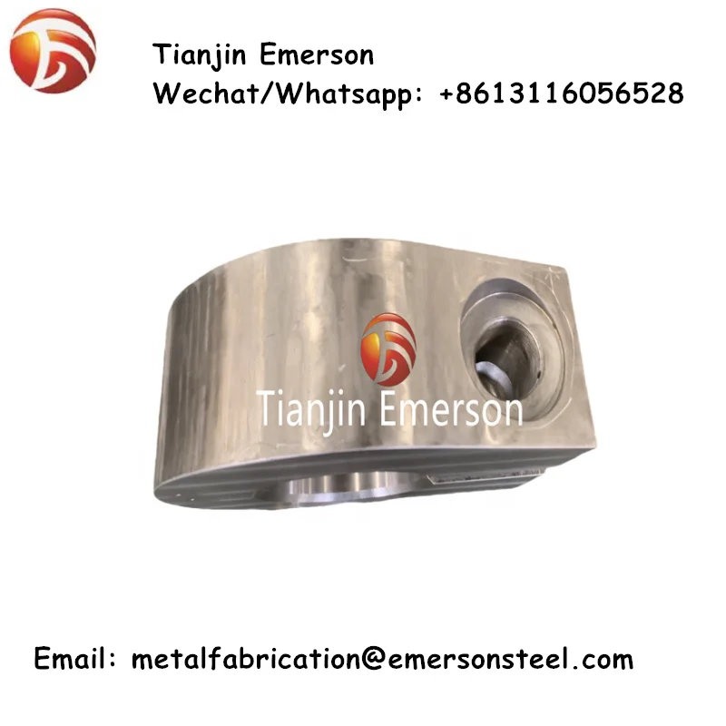 Precision Custom CNC Metal Milling Turning Machining Stainless Steel Parts Services For Marine Cylinder Heads Aerospace Pistons