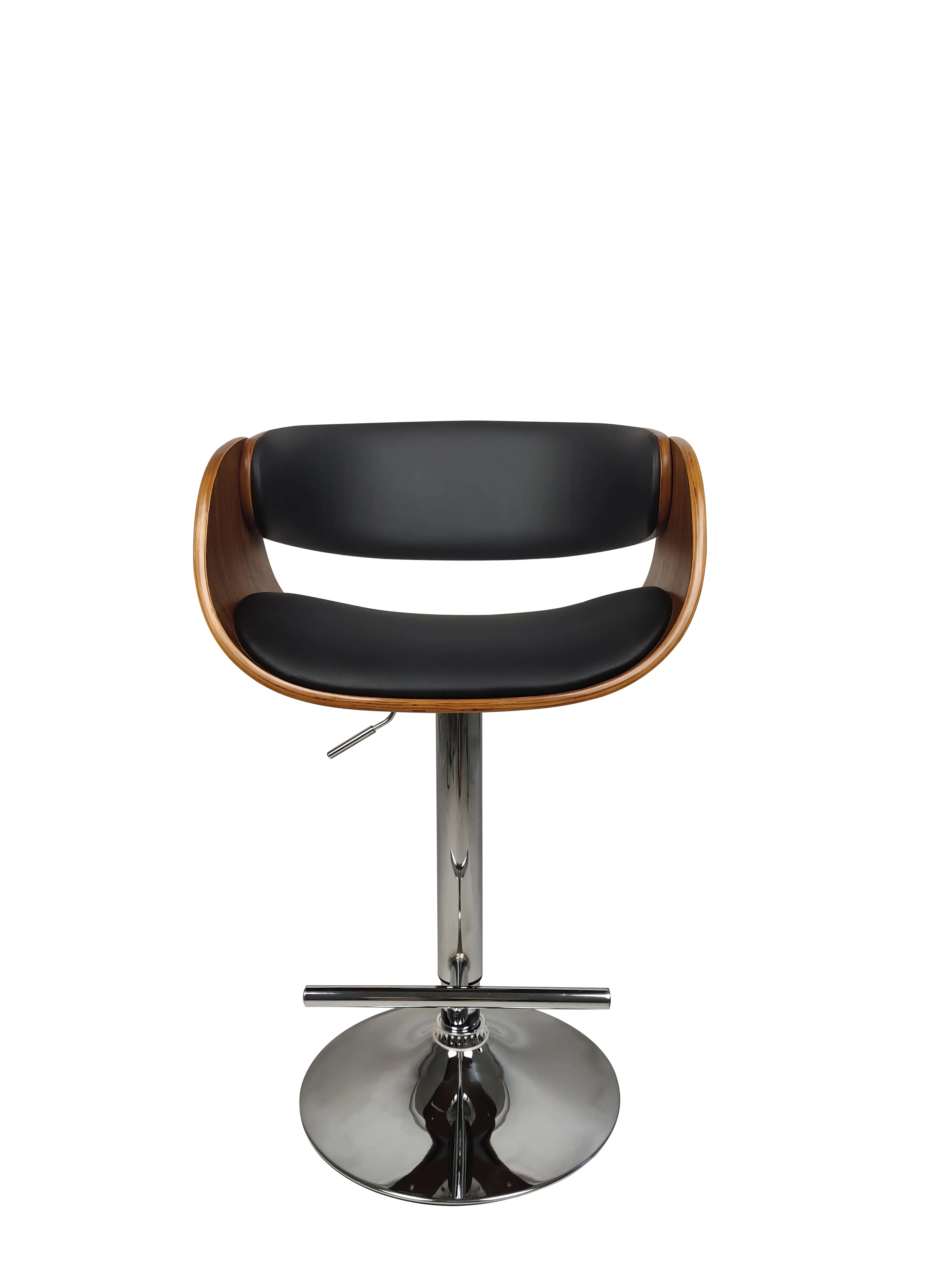 Modern Luxury Adjustable High Quality Bar Chair with Horn plate Use Commercial Plywood and PU