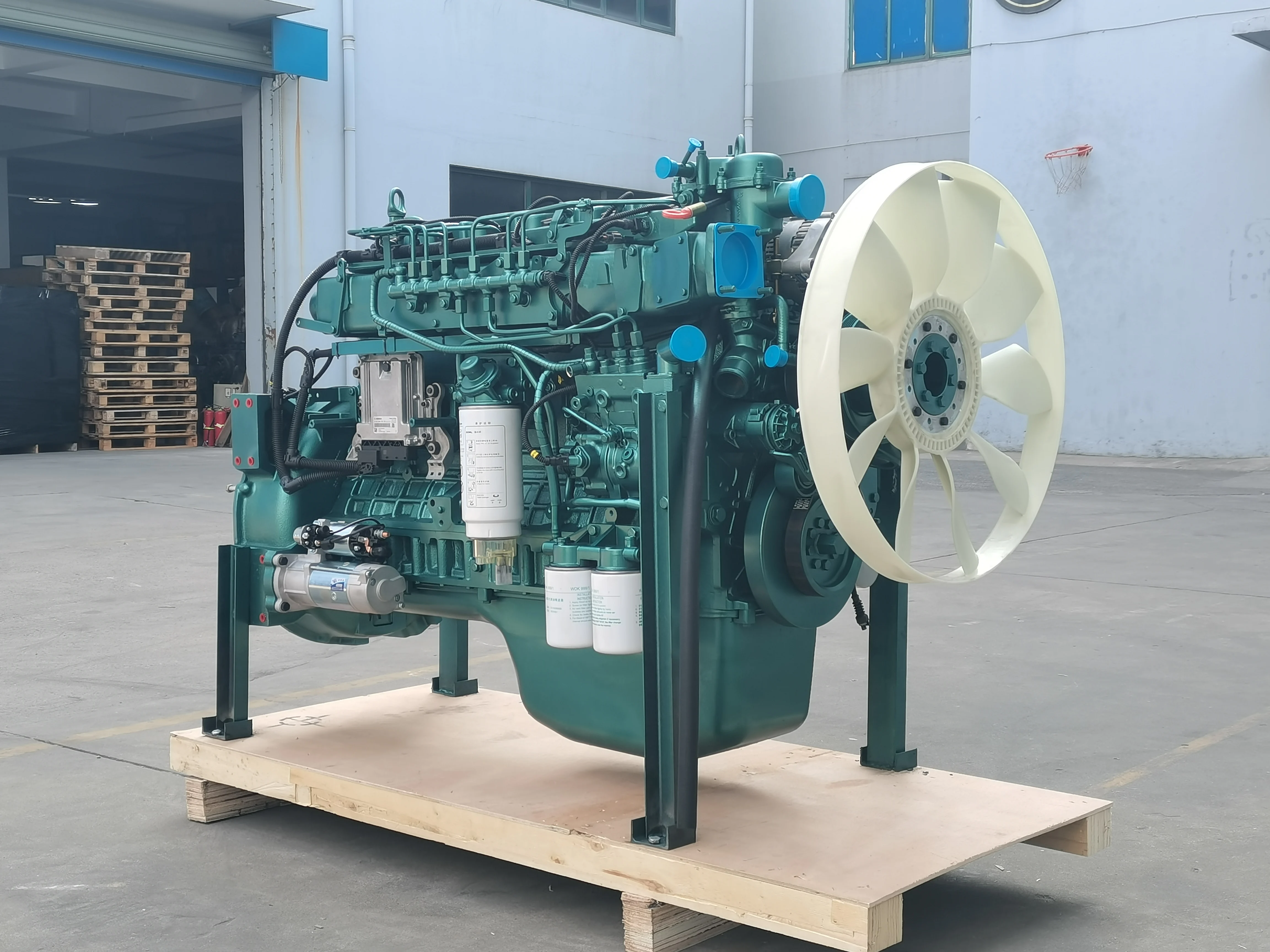 High quality 4 strokes 6 cylinders 10L engines for D10.38-50 truck parts