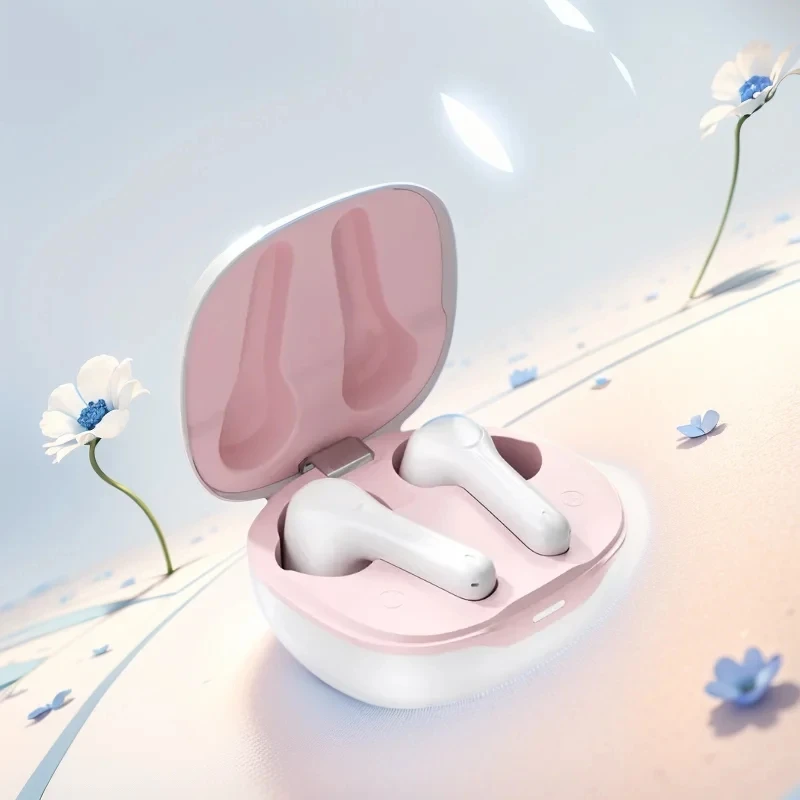 Oforui Active Noise Reduction 5.4 Bluetooth Wireless Headphones Display with Microphone Wireless Earbuds