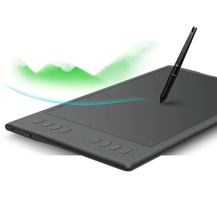 HUION новый стиль без батареи Q11K цифровые графические планшеты ЖК-планшет 8192 уровней ручка давление чертежная доска