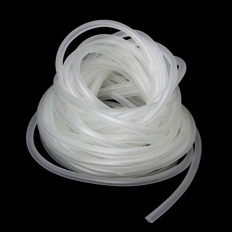 Silicone  rubber hose tube 13 mm 6 mm clear  silicone tube 4 mm 1.8 mm silicone oxygen tube