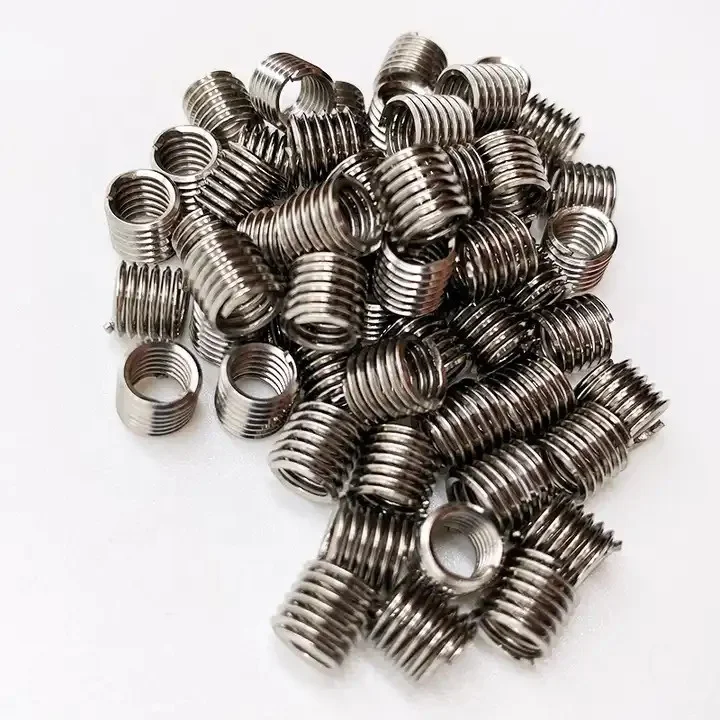 TA2 Titanium Fasteners 3*0.5*3d Threaded Inserts Essential Industrial Purposes Durable Steel 304 Stainless Steel Packed Cartons