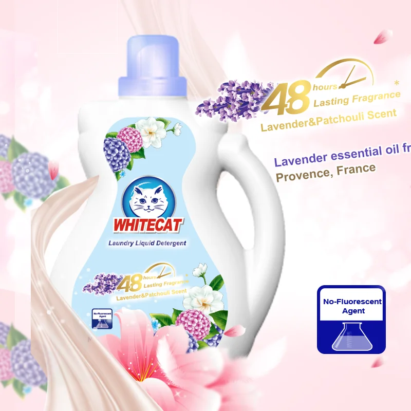 Free Samples wholesale Laundry washing liquid detergent For Household Washing Product