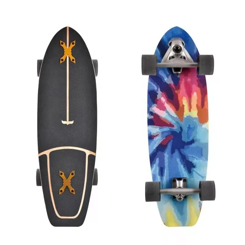 New arrival  high quality deck longboard  skateboard four wheel surf  skate board