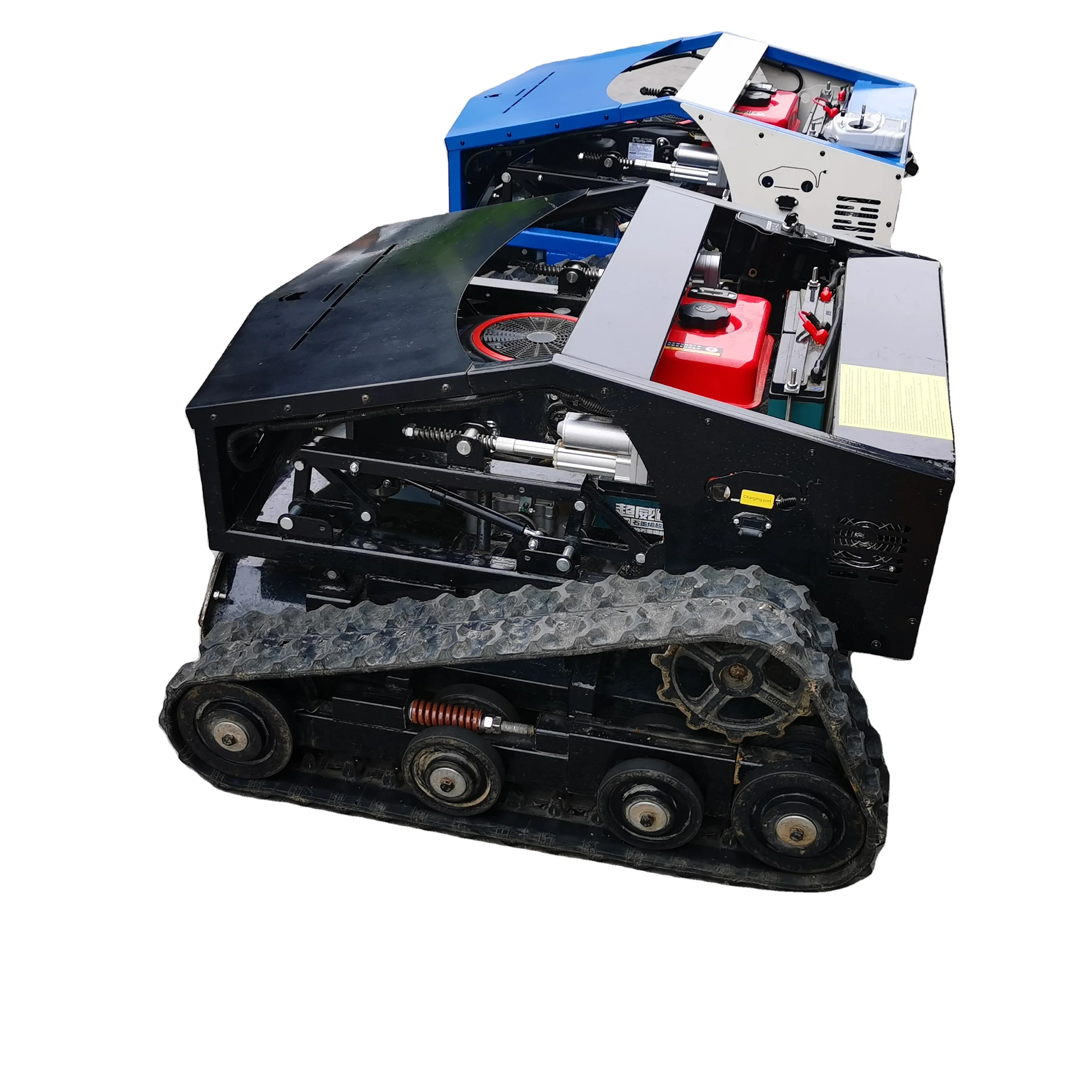 China brand cutter lawn mower Intelligent agricultural and forestry equipment crawler type mower grass cutter