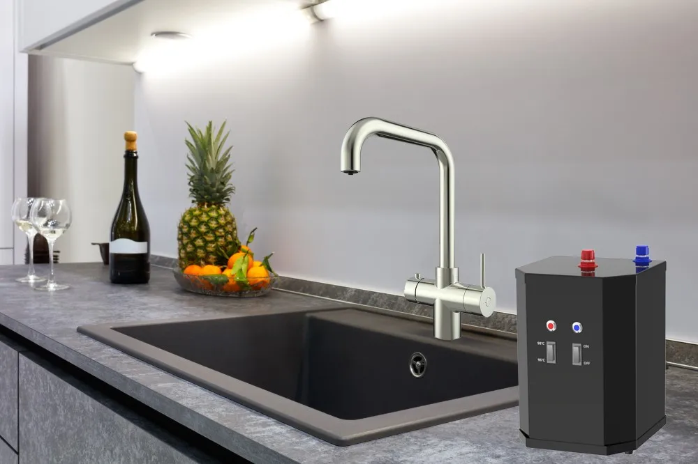 2.4L under counter touch panel electric boiling water dispenser under sink water boiler