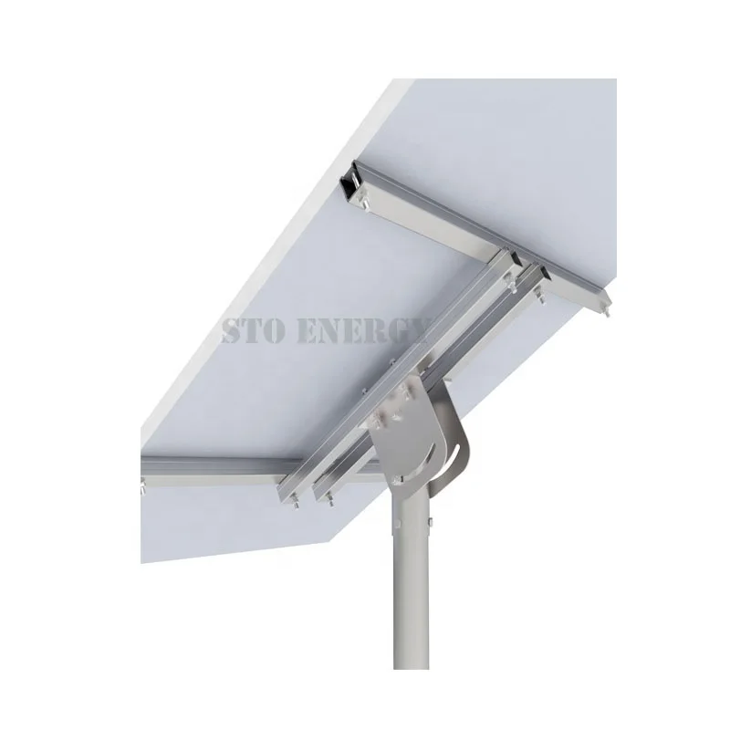 Adjustable single pole solar panel mount rotating solar panel pole mount solar pole mounting stand with screw bottom plate