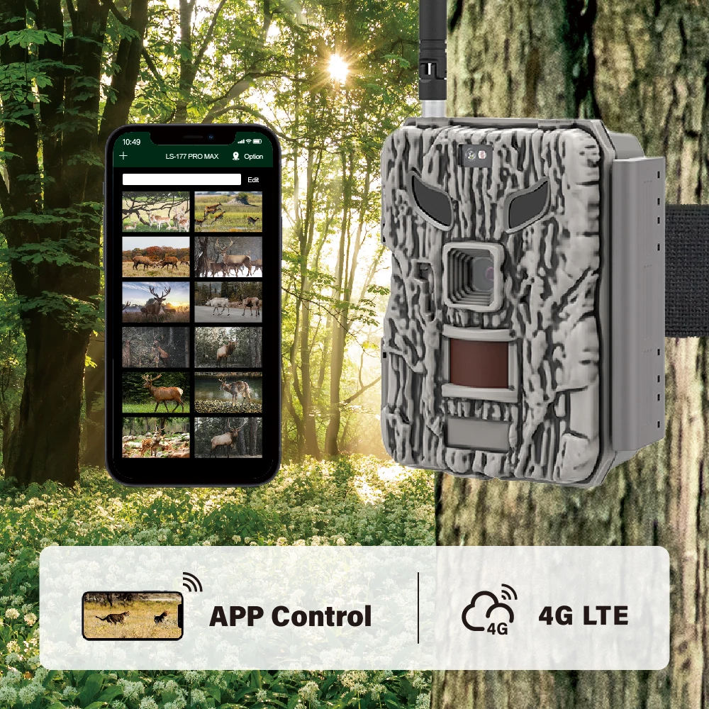 L-SHINE Camera For Hunting 720P Motion Wildlife Outdoor Security Wireless Infrared Digital Game Night Vision Hunting Camera