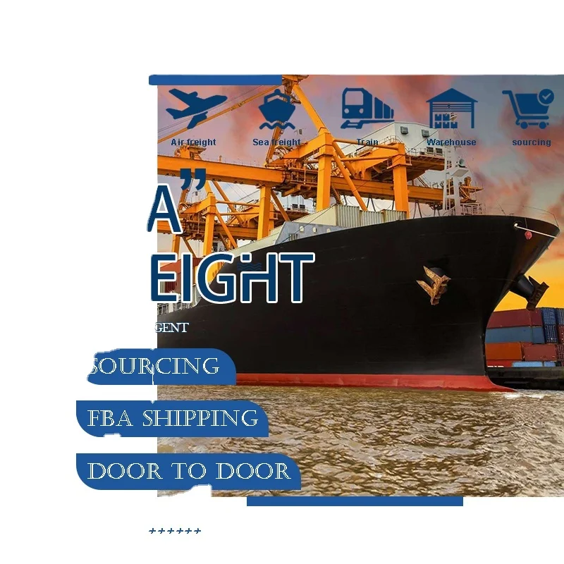International Freight Forwarder Sea Air Freight Shipping Agent International Shipment Shipping China To USA Canada DDP DDU FBA