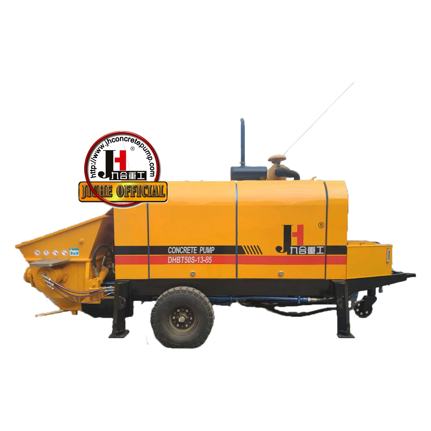 JIUHE 2023 Year Hot Sale ! Competitive Price Elephant Concrete Pump With Ce Certificates, High Quality Elephant Concrete Pump