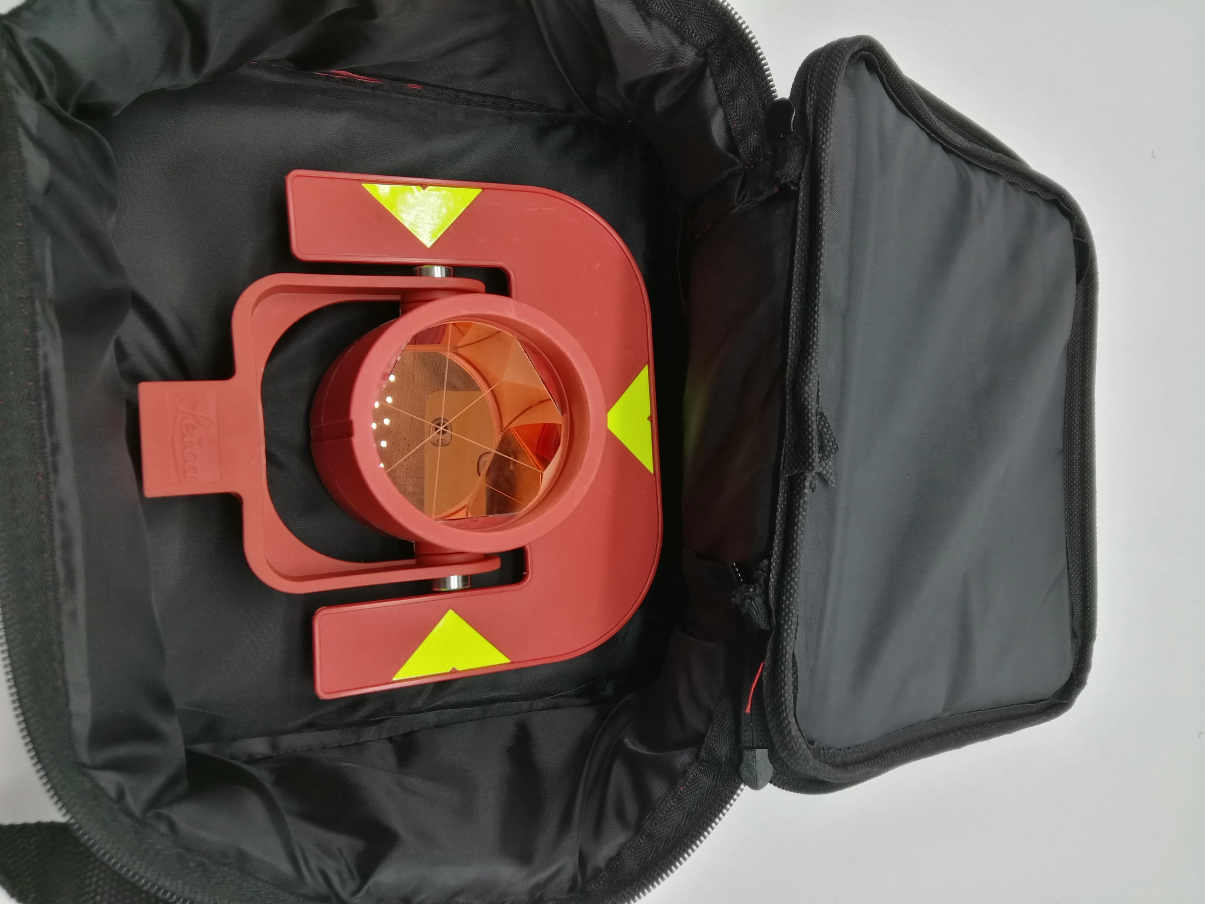 GPR111  Single Prism with holder and target for Total Station with red color