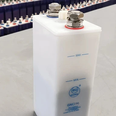Hengming GNC190 Rated Voltage 1.2V 190AH Rechargeable ni-cd Battery Sintered Plate Type for engine starting