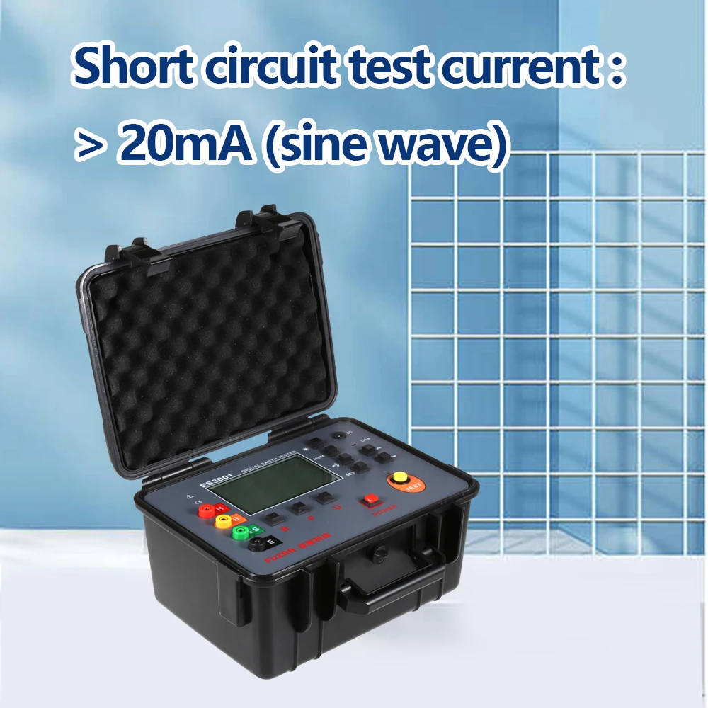 ES3001 Advanced Portable Earth Resistance Tester