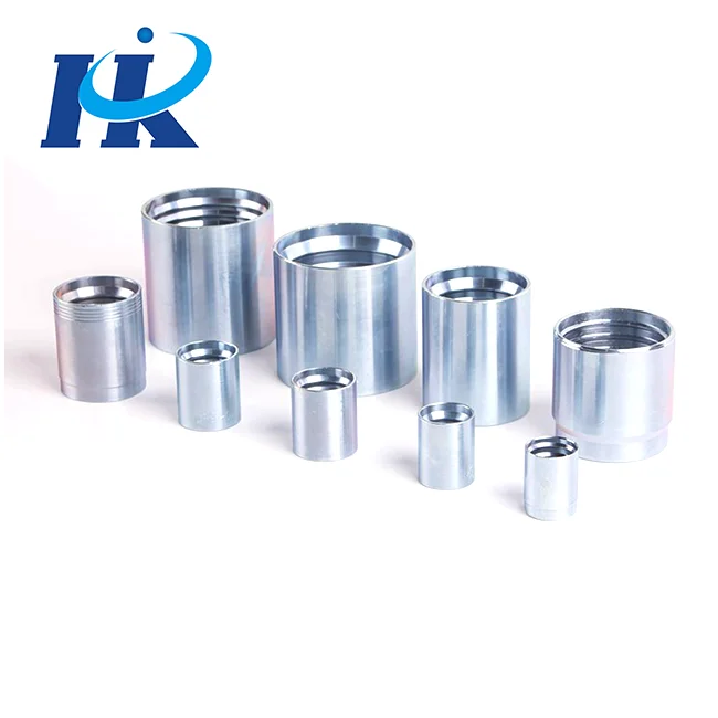 Carbon steel high pressure hydraulic hose ferrule 00100