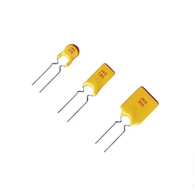 JK brand 6V series JK6V -075 to JK6V-250 0.75A-3A plug-in PPTC resettable fuse circuit protection