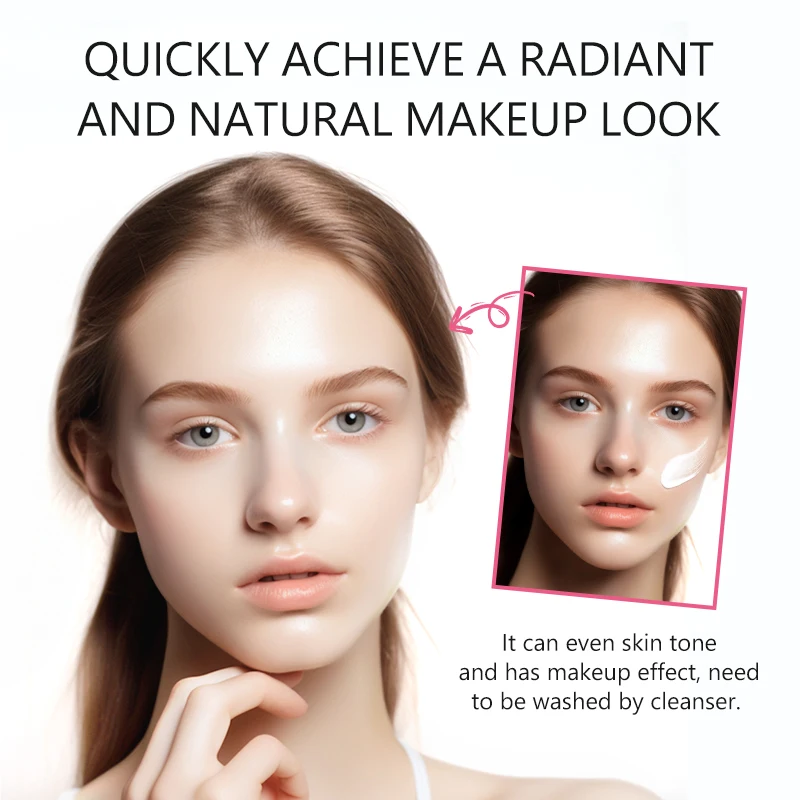 100% Natural Sakura Tone up Cream Vitamin C Infused Organic Skin Care Lotion for Face and Body Whitening Private Label