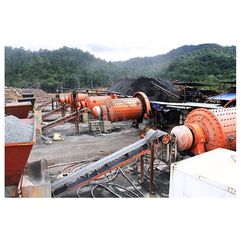 200TPD nickel Ore Processing Line ,crusher belt conveyor nickel Iron ore processing plant