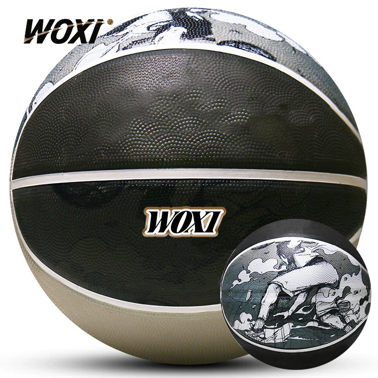 Size 7 Custom Rubber Custom Basketball Indoor and Outdoor Basketball Games