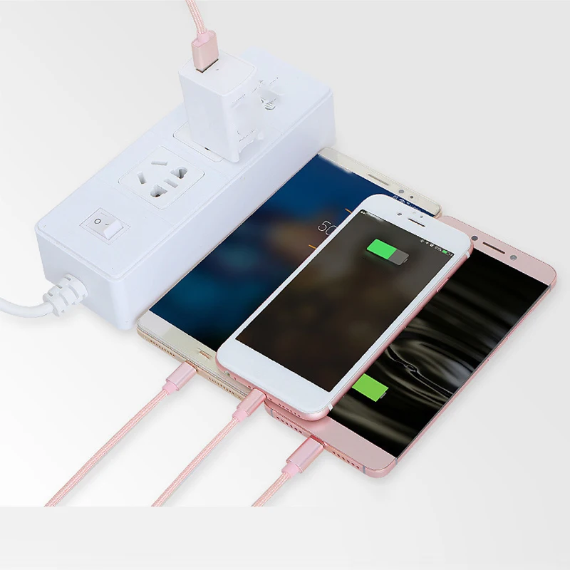  Конкурентоспособная цена цветной индивидуальный usb-кабель 3 в 1 для зарядки смартфона с высоким качеством и лучшим