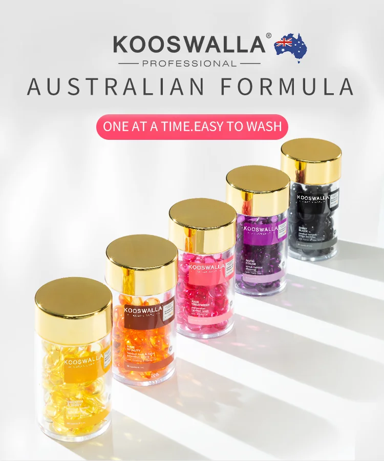 Factory Price Super Smooth Organic Hair Care Oil Vitamin e Capsule For Hair