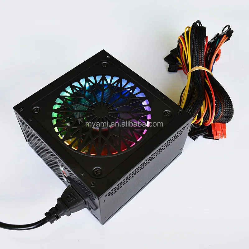 Компьютер 1000 Вт ПК сервер блок питания игра RGB