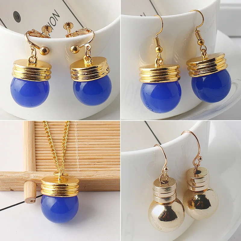 Anime Hunter X Hunter Phantom Troupe Head Chrollo Lucilfer Earrings for Fans Cosplay