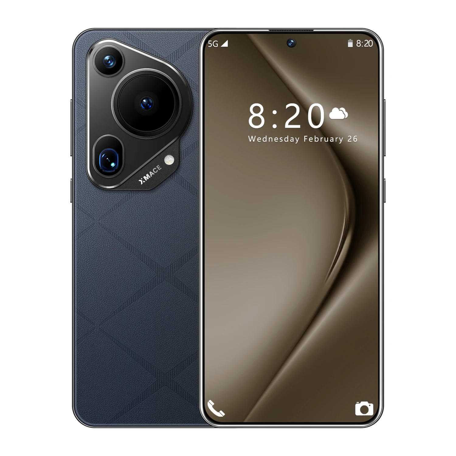 high quality new 7.3inch cellphone 16GB+512GB unlocked 5G mobile Phones with high quality