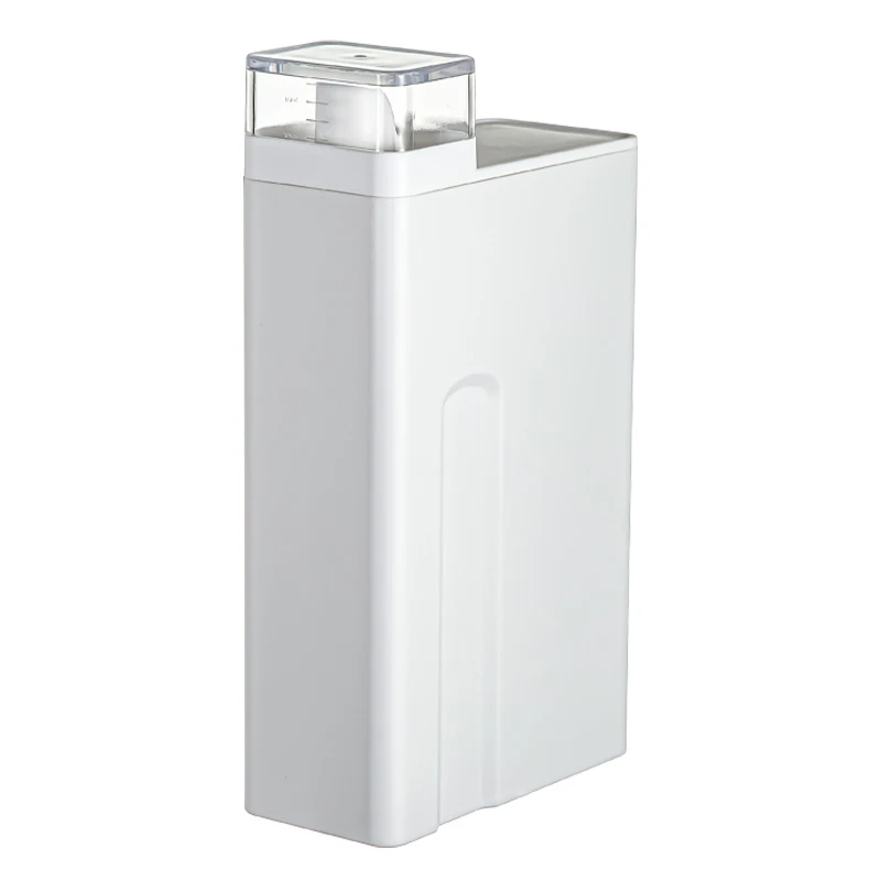 Acrylic transparent  household laundry detergent dispenser detergent powder storage box moisture-proof large capacity sealed jar