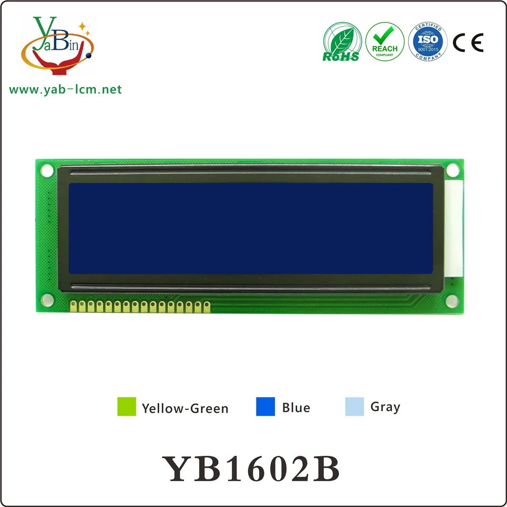 16X2 lcd Display Module By Shenzhen Lcd Manufacturer