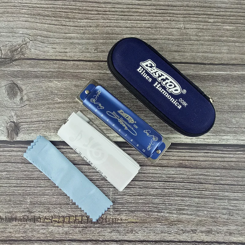 harmonica professional Blues 10 hole harmonica musical instrument