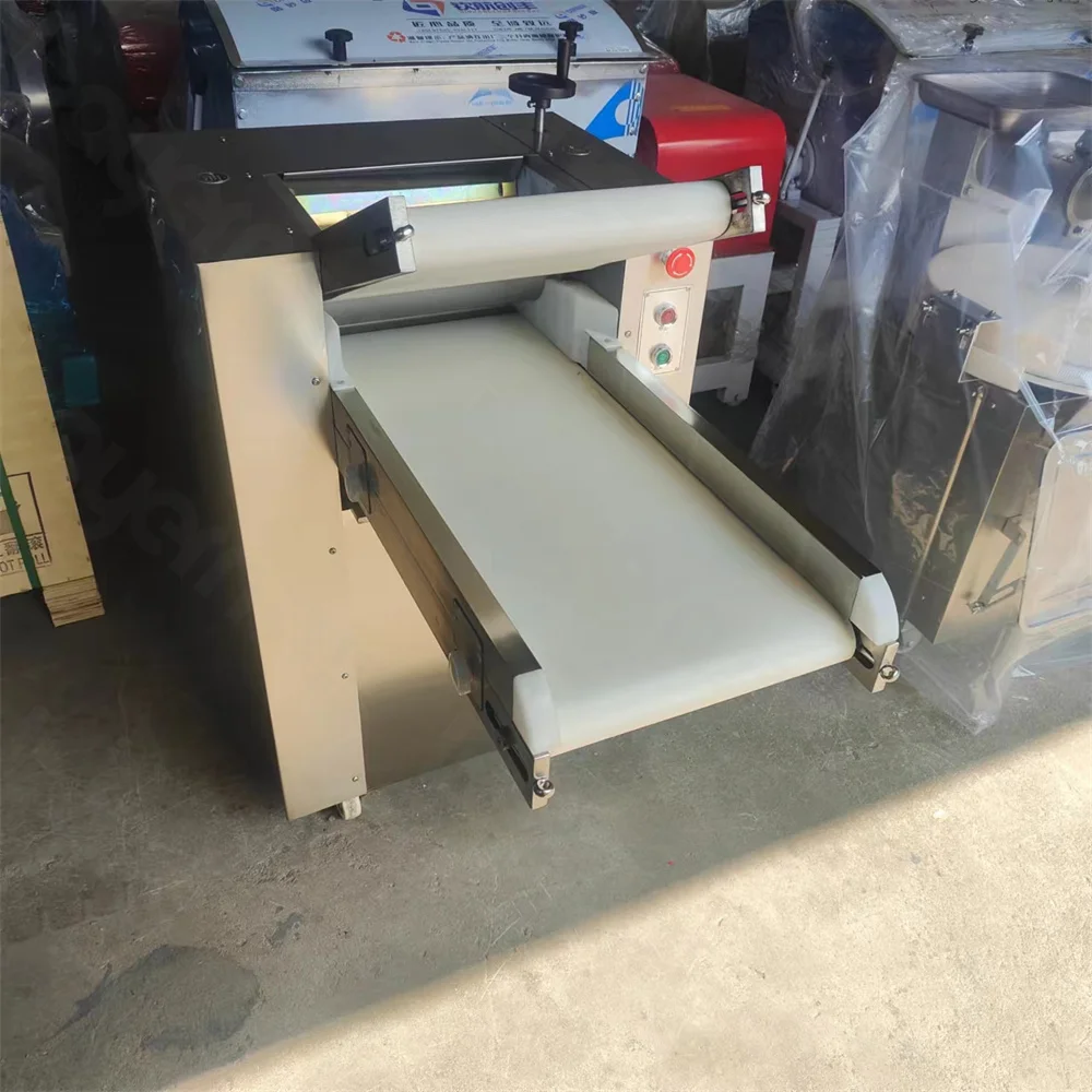 Full Automatic Stainless Steel Pizza Pastry Dough Roller Sheeter Electric Dough Roller Pressing Making Machine