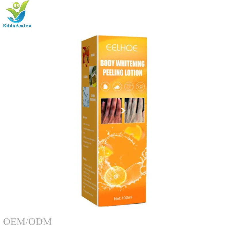 Most effective Natural Moisturizing Brightening  Peeling Orange Exfoliating Whitening Gel orange peeling lotion