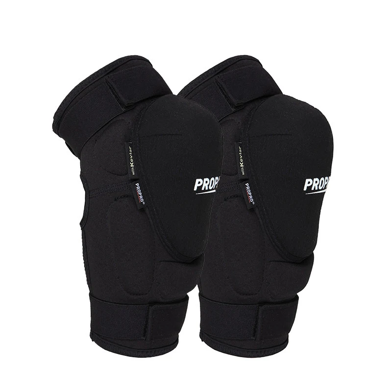 Factory Wholesale High Quality Wear-resisting Kev-lar Neoprene Sport Elbow Pad Cycling Protection Thick Mountain Bike Elbow Pads