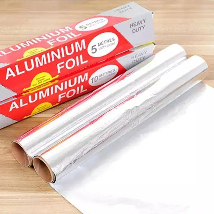Prime Quality 8011 O 5M 10 M 20 M 50 M 60 Meters Baking Pastry Aluminum Foil Paper Roll